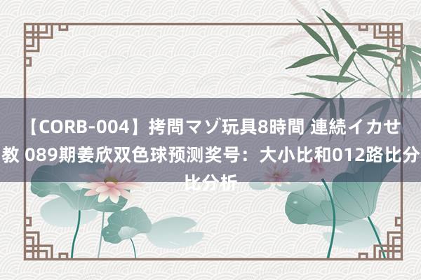 【CORB-004】拷問マゾ玩具8時間 連続イカせ調教 089期姜欣双色球预测奖号：大小比和012路比分析