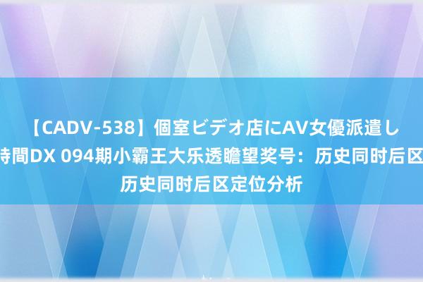 【CADV-538】個室ビデオ店にAV女優派遣します。8時間DX 094期小霸王大乐透瞻望奖号：历史同时后区定位分析