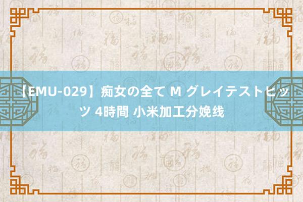 【EMU-029】痴女の全て M グレイテストヒッツ 4時間 小米加工分娩线