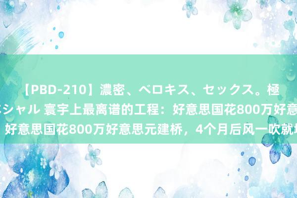 【PBD-210】濃密、ベロキス、セックス。極上接吻性交 8時間スペシャル 寰宇上最离谱的工程：好意思国花800万好意思元建桥，4个月后风一吹就塌了