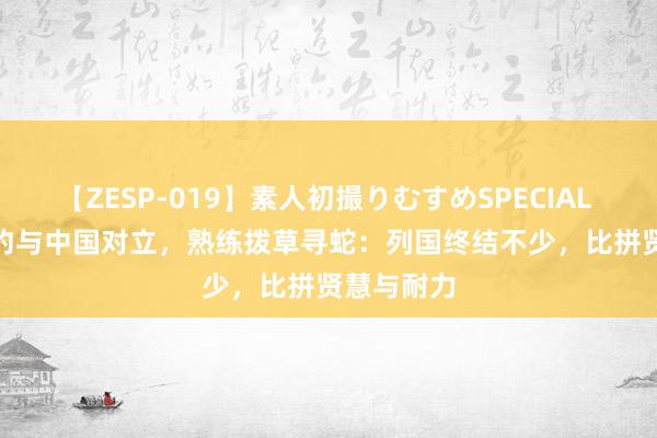 【ZESP-019】素人初撮りむすめSPECIAL Vol.3 北约与中国对立，熟练拨草寻蛇：列国终结不少，比拼贤慧与耐力